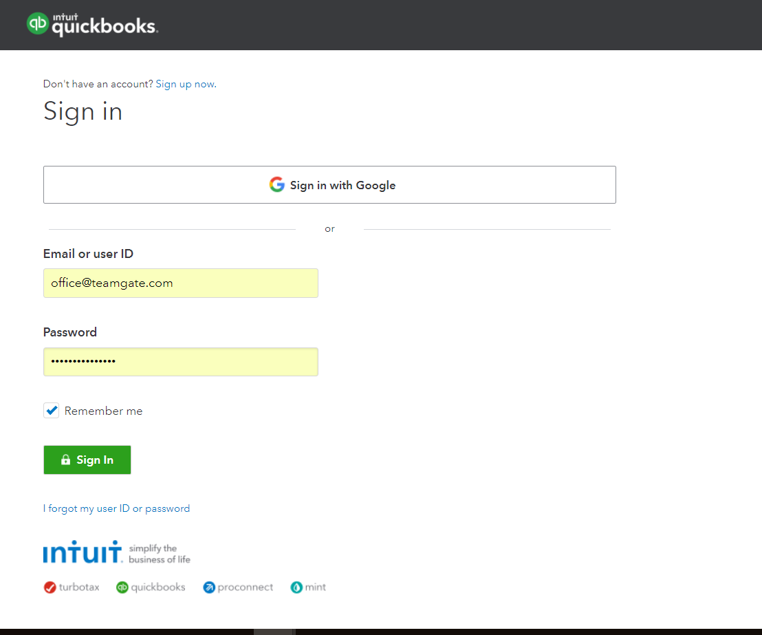 sign-in-teamgate-quickbooks-integration.png