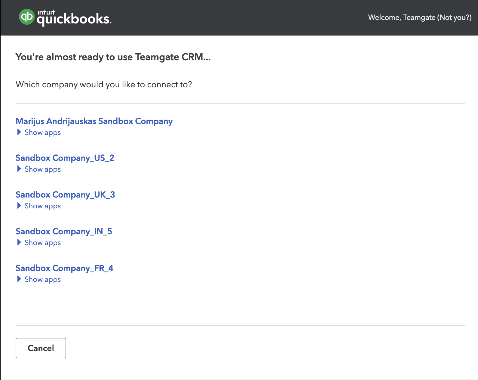 select-the-company-you-want-to-connect-QuickBooks-Teamgate-integration.png