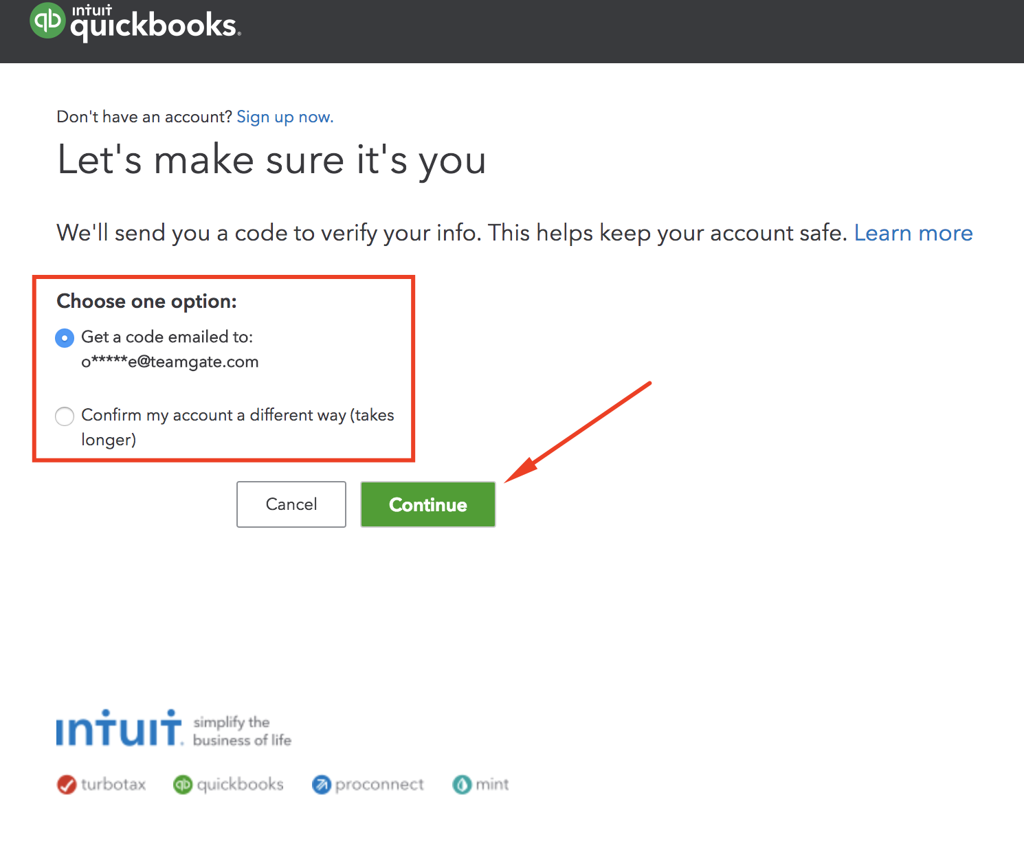 confirm-your-account-QuickBooks-Teamgate-integration.png