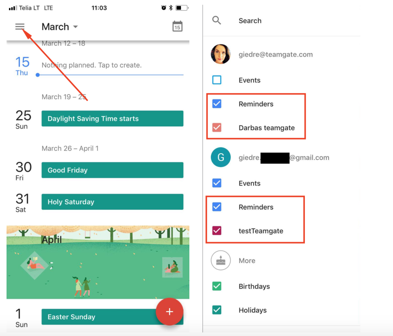 Google Calendar Sync your meetings Teamgate