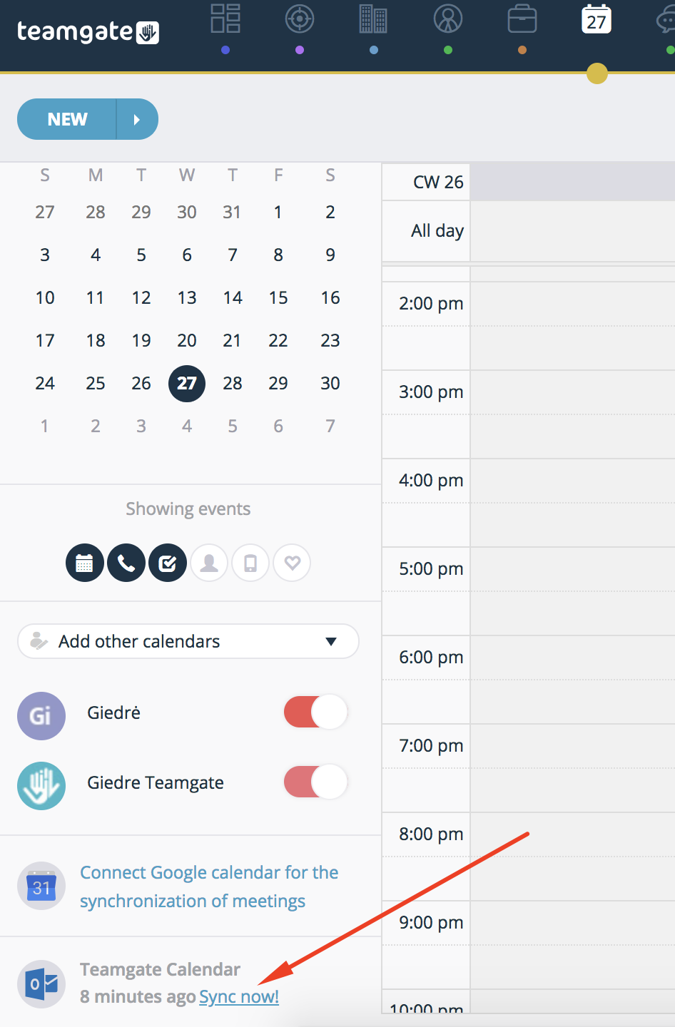Sync-now-Outlook-Teamgate-calendar.png