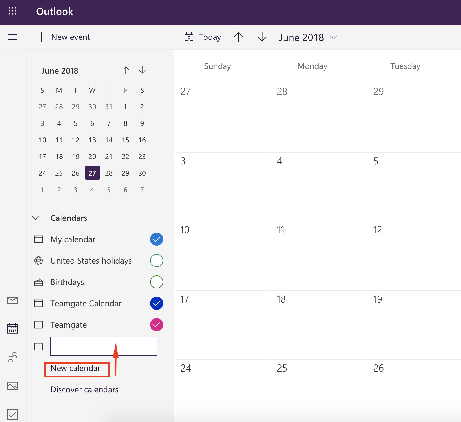 create-new-calendar-in-Outlook-Teamgate-calendar-sync.png