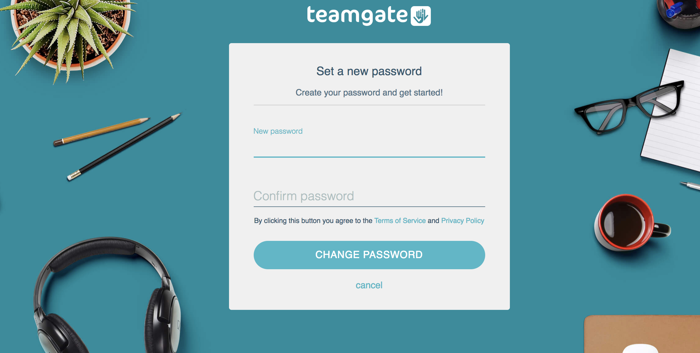 create-password-new-user-Teamgate-CRM.png