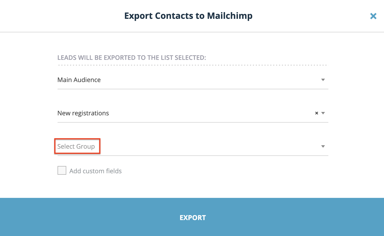 export-contacts-to-mailchimp-select-group-teamgate.png